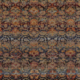 8' X 11' Blue and Ivory Abstract Power Loom Area Rug - Homeroots - Flyclothing LLC