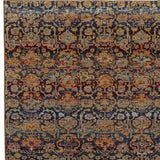 9' X 12' Blue and Ivory Abstract Power Loom Area Rug - Homeroots - Flyclothing LLC