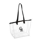 Colorado Rockies Clear Tote - Logo Brands - Flyclothing LLC