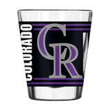 Colorado Rockies 2oz Hero Shot Glass - Logo Brands - Flyclothing LLC