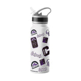 Colorado Rockies 25oz Dreamweave SingleWall FlipTop Bottle - Logo Brands - Flyclothing LLC