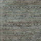 7' X 10' Blue Green Oriental Power Loom Area Rug - Homeroots - Flyclothing LLC