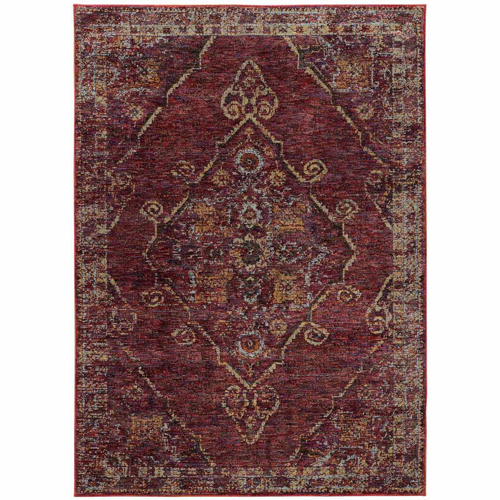 2' X 3' Oriental Power Loom Area Rug - Homeroots - Flyclothing LLC