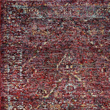 12' Runner Red and Gold Oriental Power Loom Runner Rug - Homeroots - Flyclothing LLC
