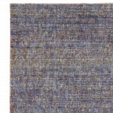 8' Runner Blue and Ivory Power Loom Runner Rug - Homeroots - Flyclothing LLC