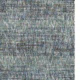12' Runner Blue Grey Silver and Green Power Loom Runner Rug - Homeroots - Flyclothing LLC