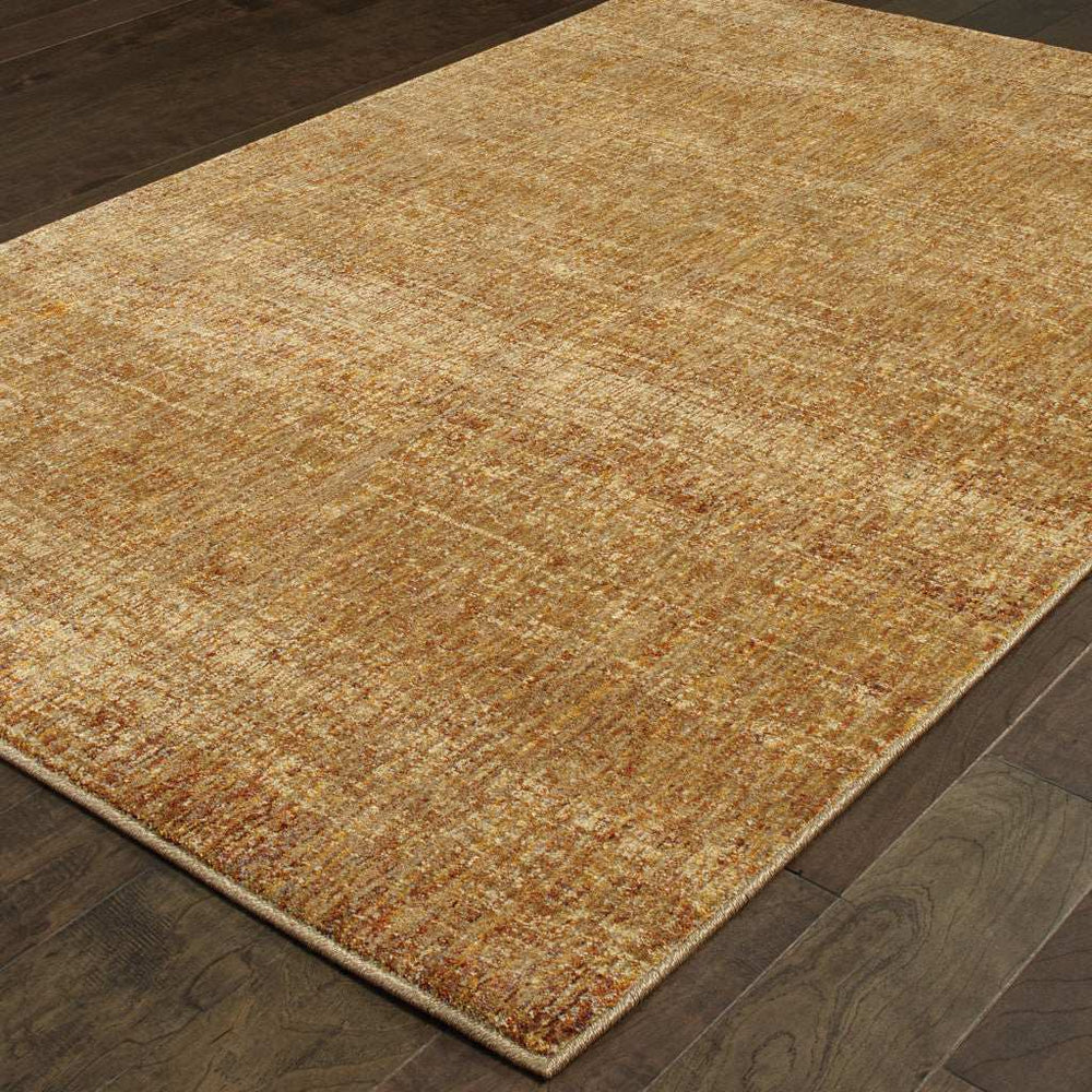 10' X 13' Brown Power Loom Area Rug - Homeroots - Flyclothing LLC