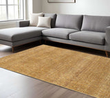 8' X 11' Brown Power Loom Area Rug - Homeroots - Flyclothing LLC