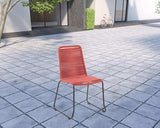 Five Piece Brown and Black Solid Wood Dining Set with Four Chairs - Homeroots - Flyclothing LLC