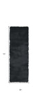 6' Runner Black Shag Hand Tufted Runner Rug - Homeroots - Flyclothing LLC