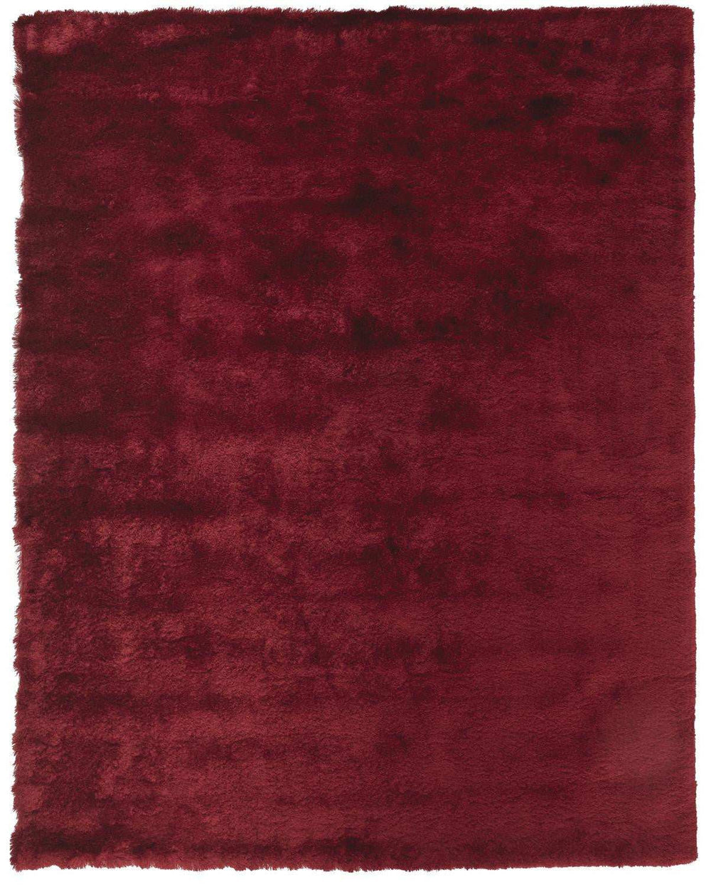 5' X 8' Red And Purple Shag Tufted Handmade Area Rug - Homeroots - Flyclothing LLC