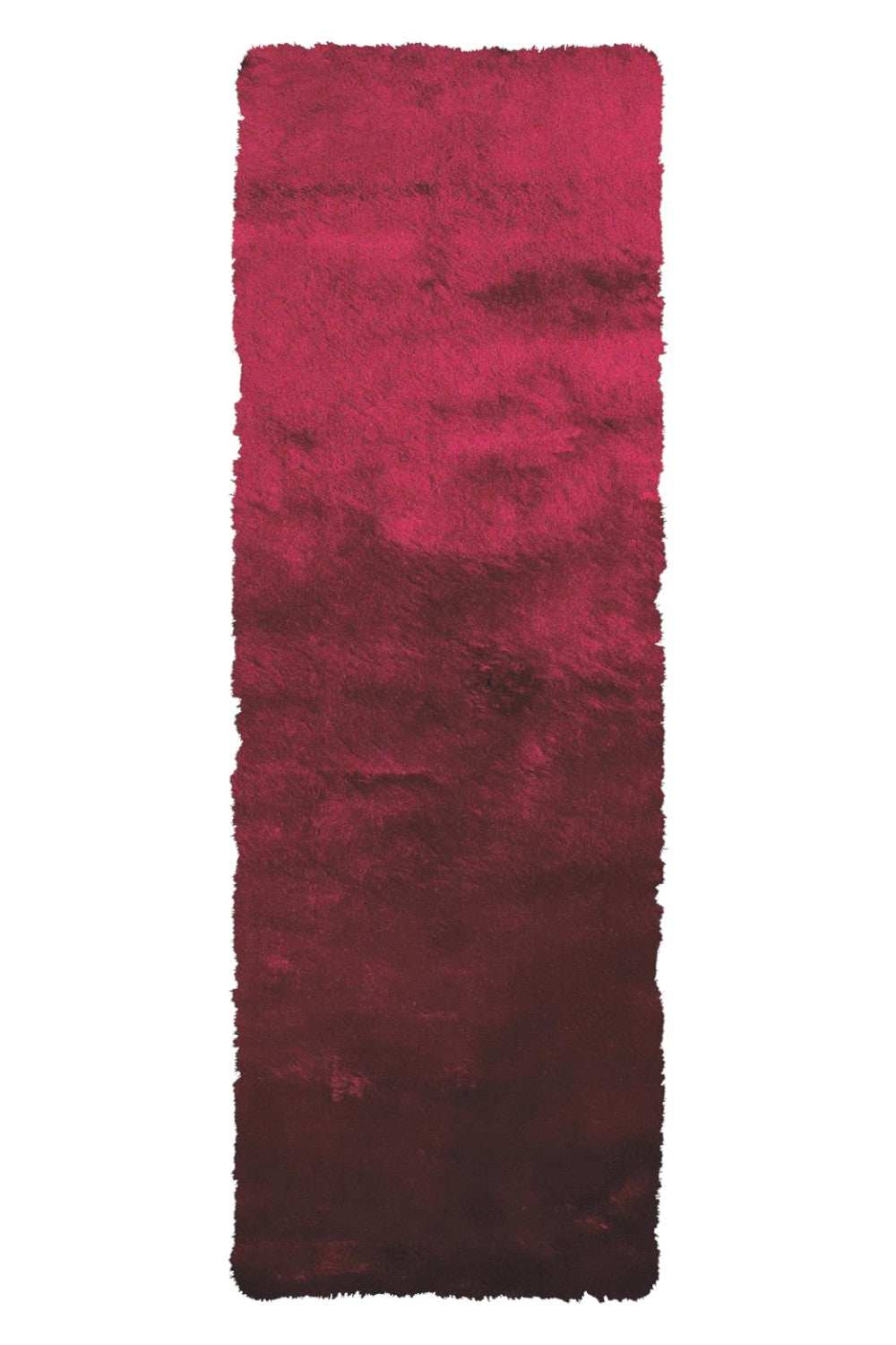 6' Merlot Shag Hand Tufted Runner Rug - Homeroots - Flyclothing LLC