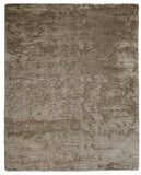 4' X 6' Tan And Taupe Shag Tufted Handmade Area Rug - Homeroots - Flyclothing LLC