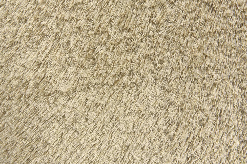 10' Tan And Taupe Round Shag Tufted Handmade Area Rug - Homeroots - Flyclothing LLC
