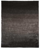 5' X 8' Gray And Black Shag Tufted Handmade Area Rug - Homeroots - Flyclothing LLC
