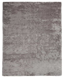 5' X 8' Gray And Silver Shag Handmade Area Rug - Homeroots - Flyclothing LLC