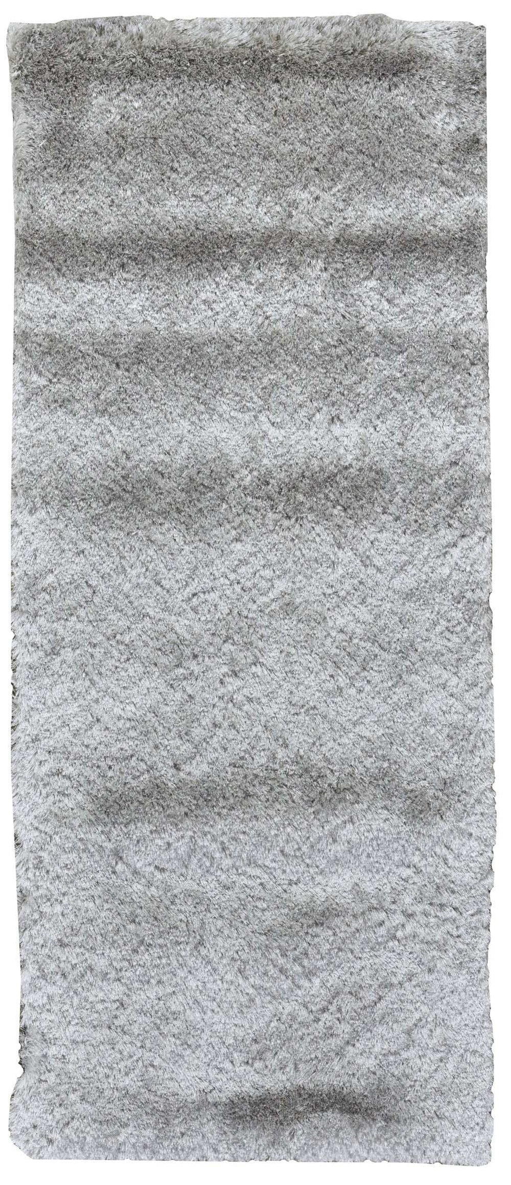 6' Gray Shag Hand Tufted Runner Rug - Homeroots - Flyclothing LLC