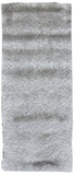 6' Gray Shag Hand Tufted Runner Rug - Homeroots - Flyclothing LLC