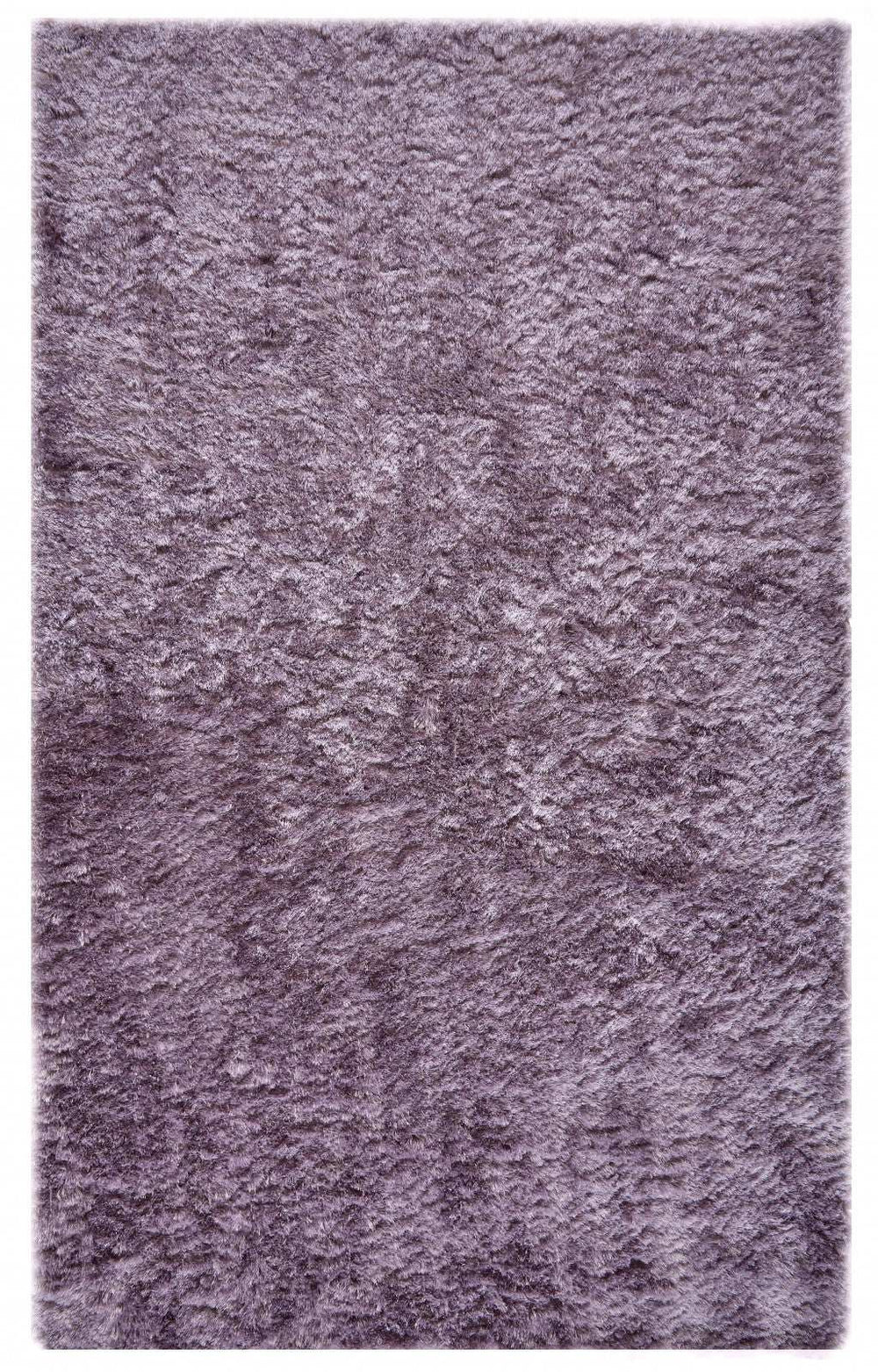 4' X 6' Purple Shag Tufted Handmade Area Rug - Homeroots - Flyclothing LLC