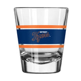 Detroit Tigers 2oz Stripe Shot Glass - Logo Brands - Flyclothing LLC