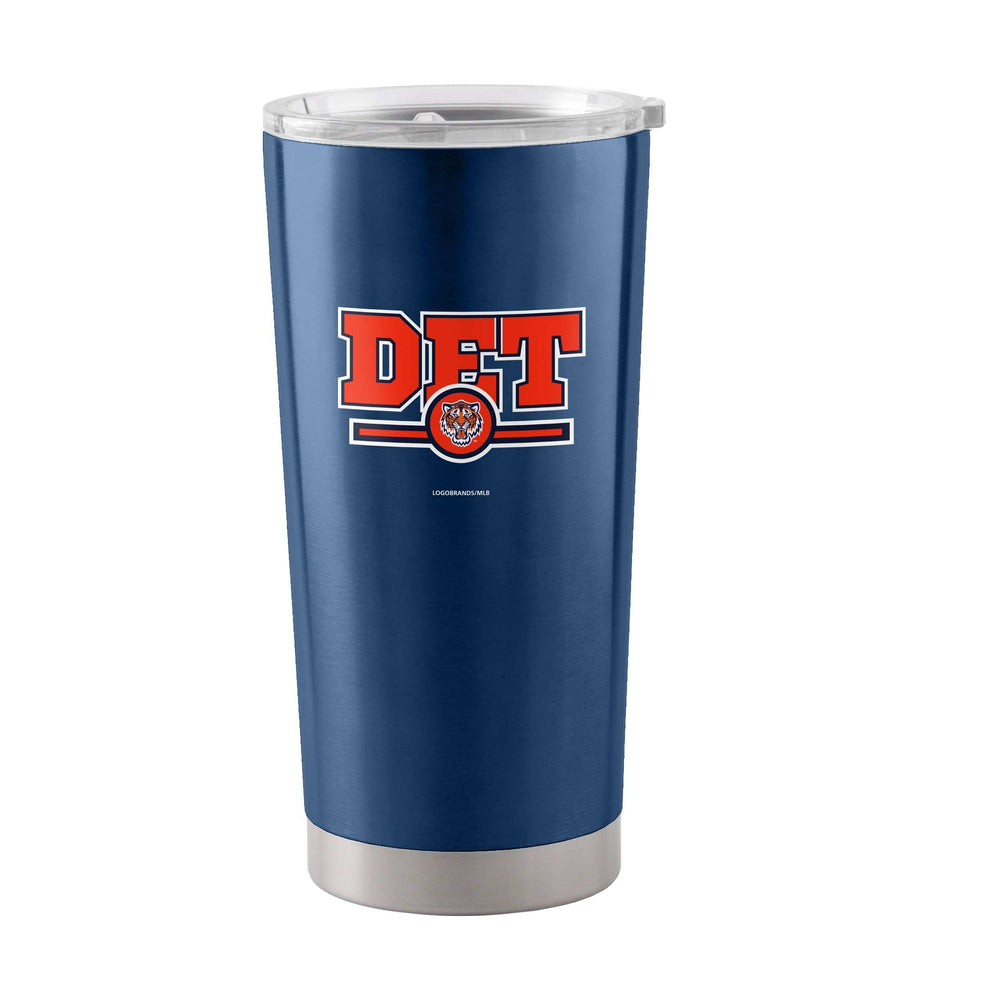 Detroit Tigers Letterman 20oz Stainless Tumbler - Logo Brands - Flyclothing LLC