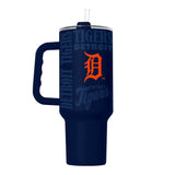 Detroit Tigers 40oz Replay Powder Coat Tumbler - Logo Brands - Flyclothing LLC
