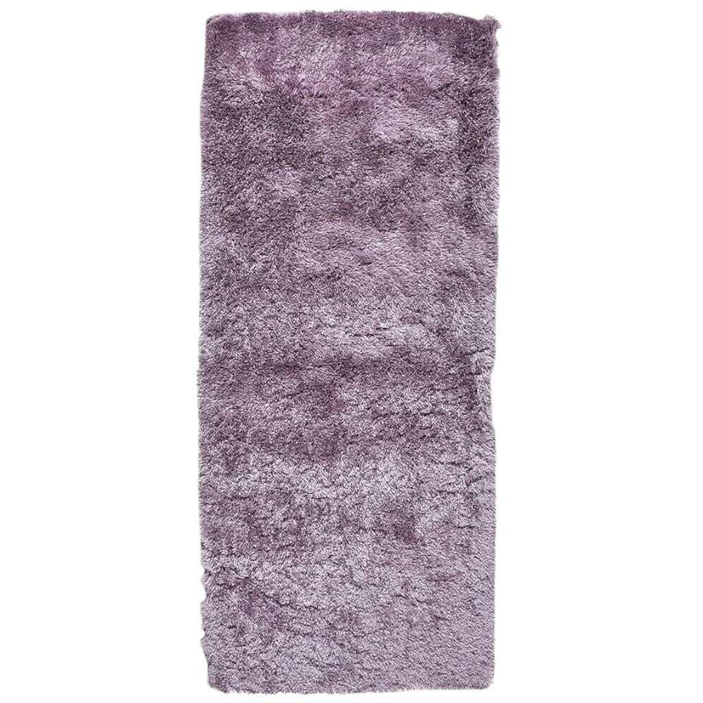 6' Purple Shag Tufted Handmade Runner Rug - Homeroots - Flyclothing LLC