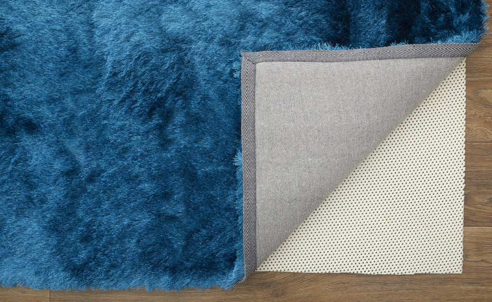 8' X 10' Blue And Green Shag Tufted Handmade Area Rug - Homeroots - Flyclothing LLC