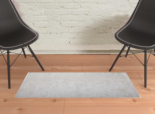 2' X 3' White Shag Tufted Handmade Area Rug - Homeroots - Flyclothing LLC