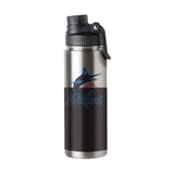 Miami Marlins 21oz Colorblock Twist Top Water Bottle - Logo Brands - Flyclothing LLC