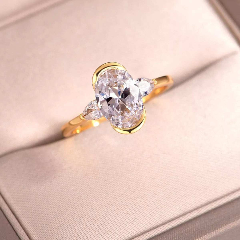 2.5 Carat Moissanite 925 Sterling Silver Ring - Trendsi - Flyclothing LLC