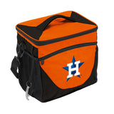 Houston Astros Orange 24 Can Cooler - Logo Brands - Flyclothing LLC