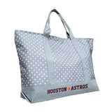 Houston Astros Gray Dot Tote f/ Primary Wdmk - Logo Brands - Flyclothing LLC