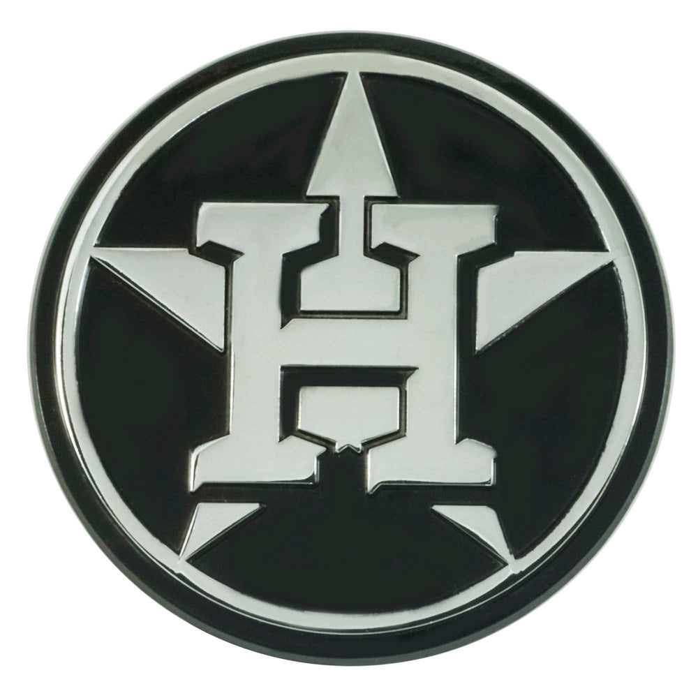 MLB - Houston Astros Chrome Emblem - Logo Brands - Flyclothing LLC