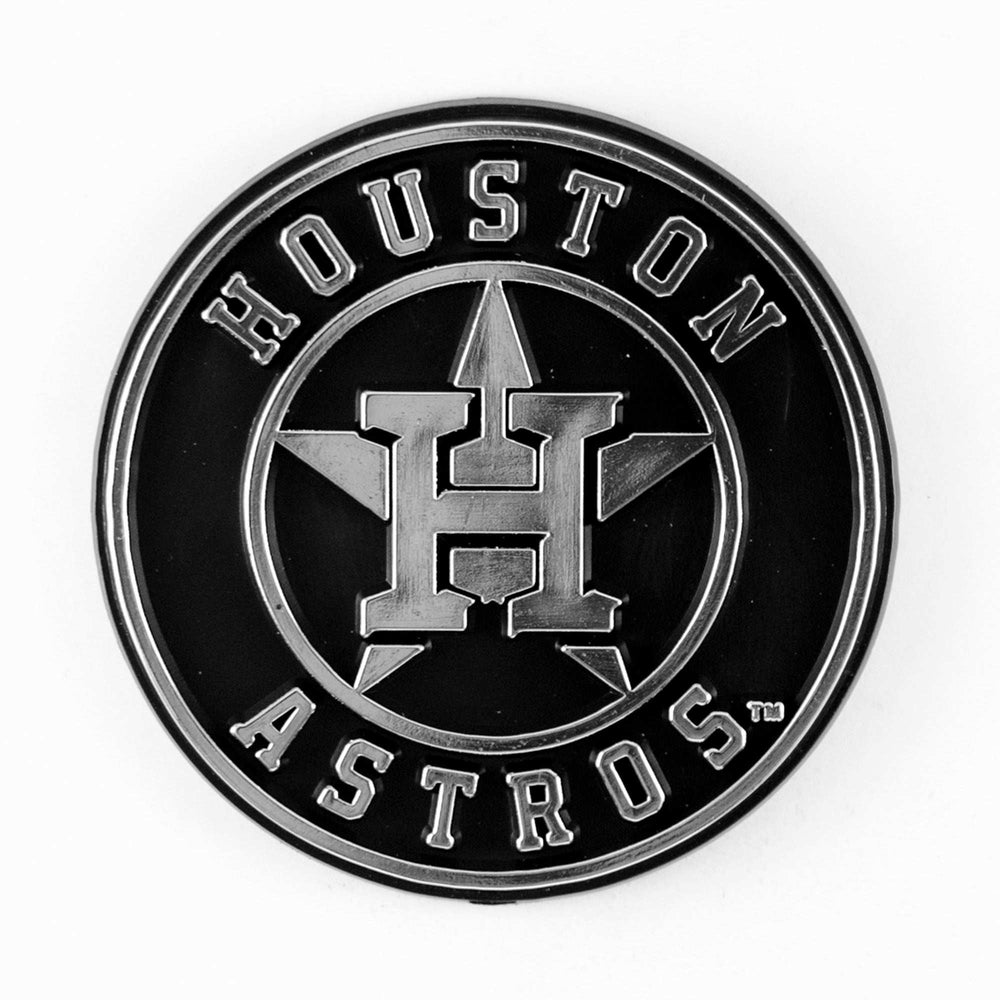 MLB - Houston Astros Plastic Chrome Emblem - Logo Brands - Flyclothing LLC