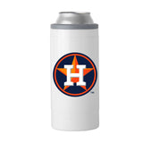 Houston Astros Letterman 12 oz Slim Can Coolie - Logo Brands - Flyclothing LLC