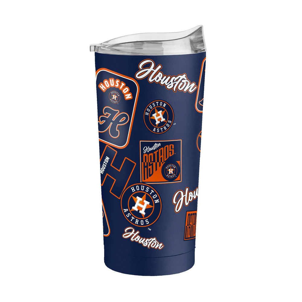 Houston Astros 20oz Dream Weave Powder Coat Tumbler - Logo Brands - Flyclothing LLC
