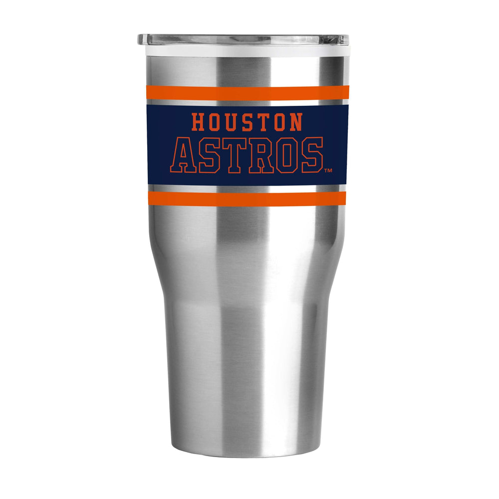 Houston Astros 30oz Stripe Fusion Tumbler - Logo Brands - Flyclothing LLC