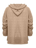 Full Size Drawstring Long Sleeve Hoodie - Trendsi - Flyclothing LLC