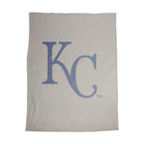 KC Royals Oversized Logo Sublimated Sweatshirt Blanket - Logo Brands - Flyclothing LLC