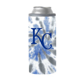 Kansas City Royals 12oz Tie Dye Slim Can Coolie - Logo Brands - Flyclothing LLC