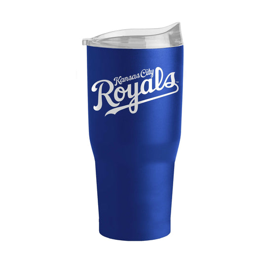 Kansas City Royals 30oz Flipside Powder Coat Tumbler - Logo Brands - Flyclothing LLC
