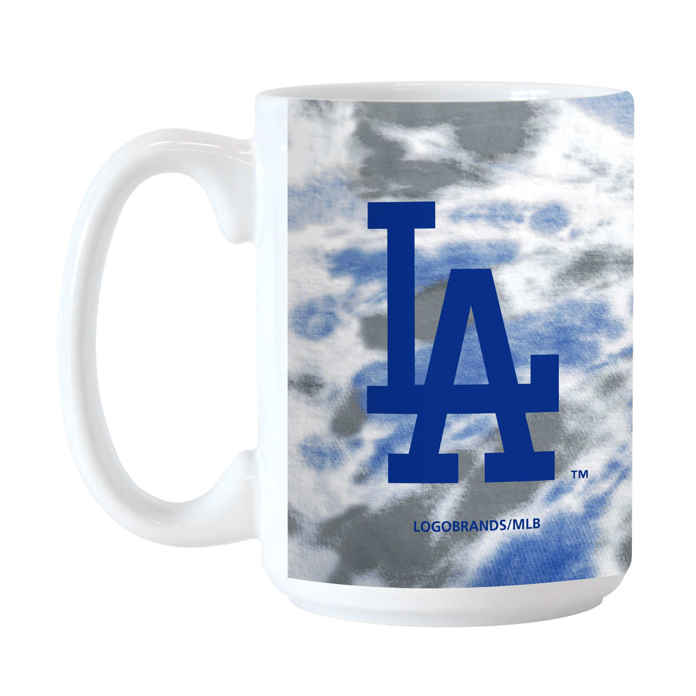 LA Dodgers 15oz Tie Dye Sublimated Mug - Logo Brands - Flyclothing LLC
