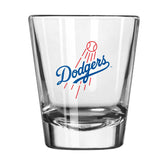 Los Angeles Dodgers 2oz Letterman Shot Glass