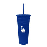 LA Dodgers 24oz Studded Tumbler - Logo Brands - Flyclothing LLC