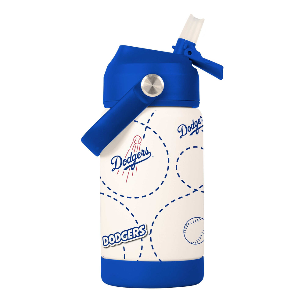 LA Dodgers 12oz Mascot SS Kids Bottle - Logo Brands - Flyclothing LLC
