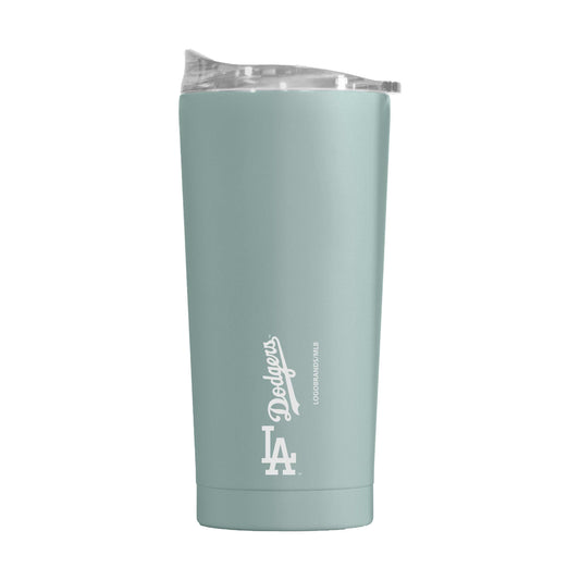 LA Dodgers 20oz Vertical Powder Coat Tumbler - Logo Brands - Flyclothing LLC