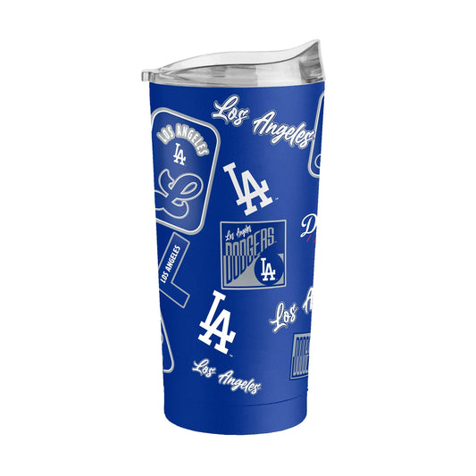 LA Dodgers 20oz Dream Weave Powder Coat Tumbler - Logo Brands - Flyclothing LLC