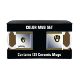 Milwaukee Brewers Hero MUG SET HERO - 2pk - Logo Brands - Flyclothing LLC