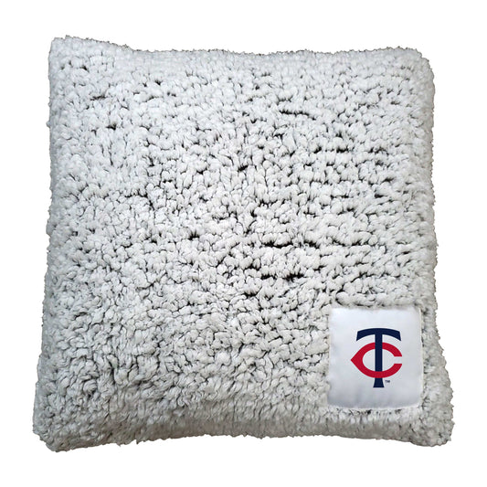 Minnesota Twins Frosty Throw Pillow - Logo Brands - Flyclothing LLC